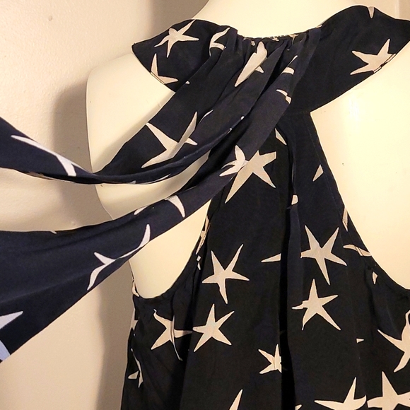 Madison Marcus Silk Star top with pockets - Picture 7 of 10